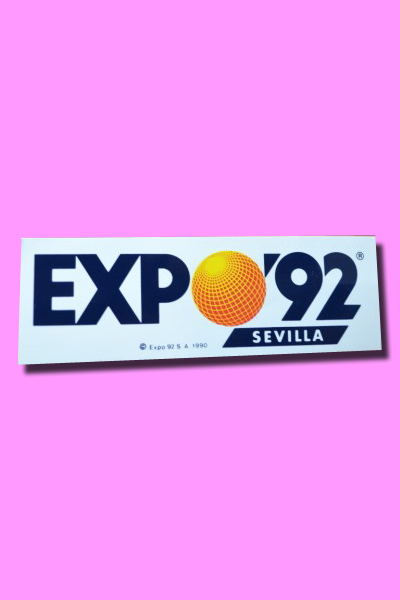 ÍTEM #005 Pegatina Sevilla Expo'92